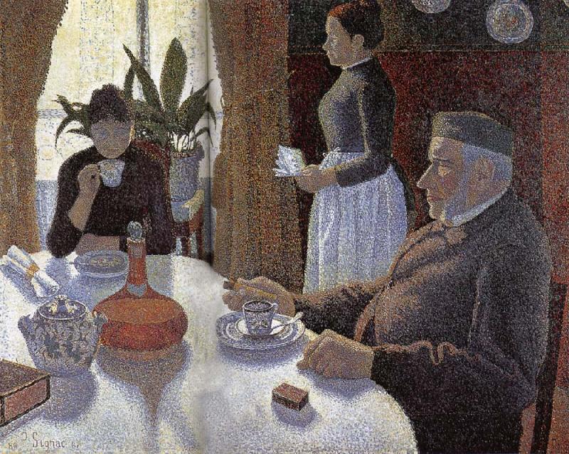 Paul Signac Dinner room